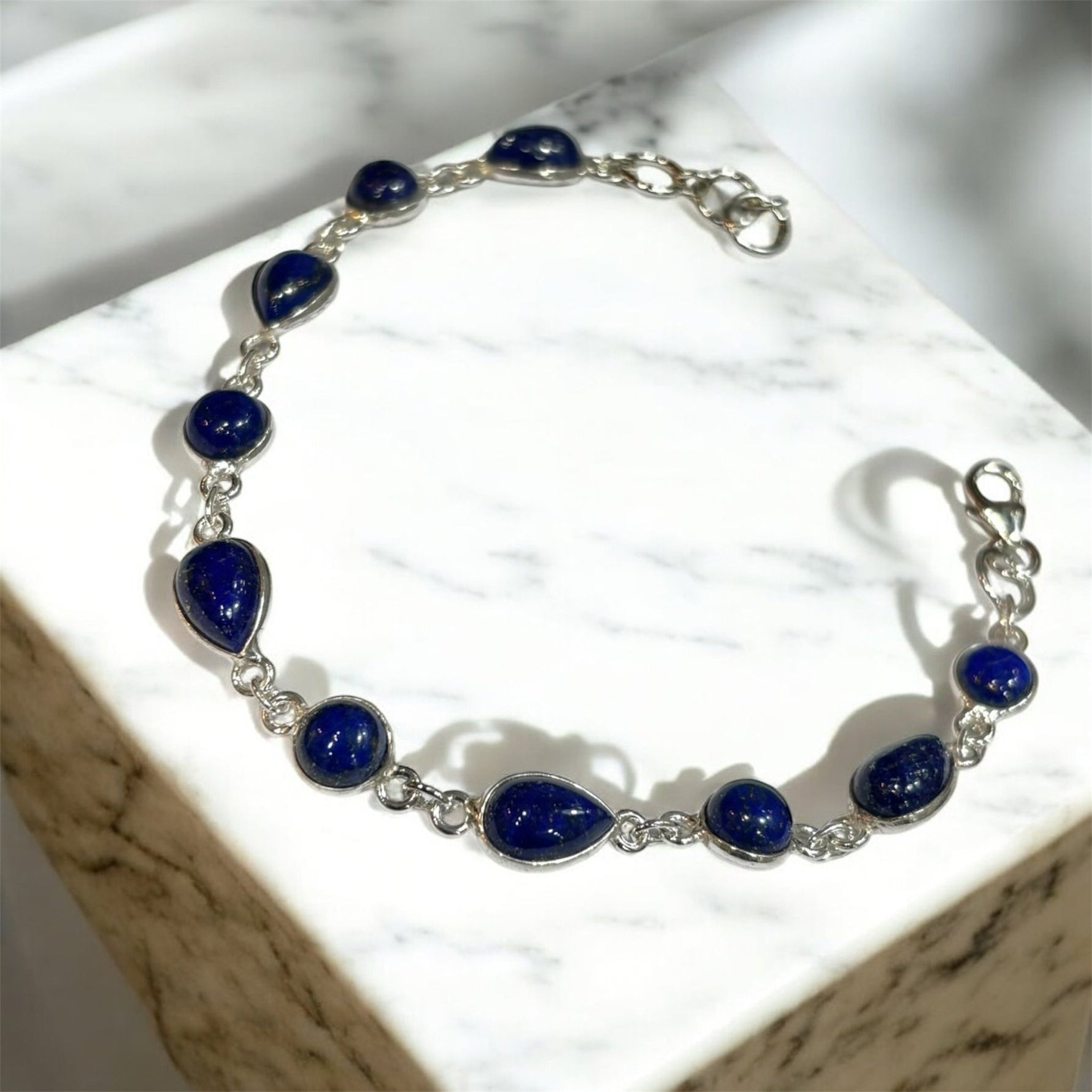 Bracciale con pietre in argento 925 - SIddharta