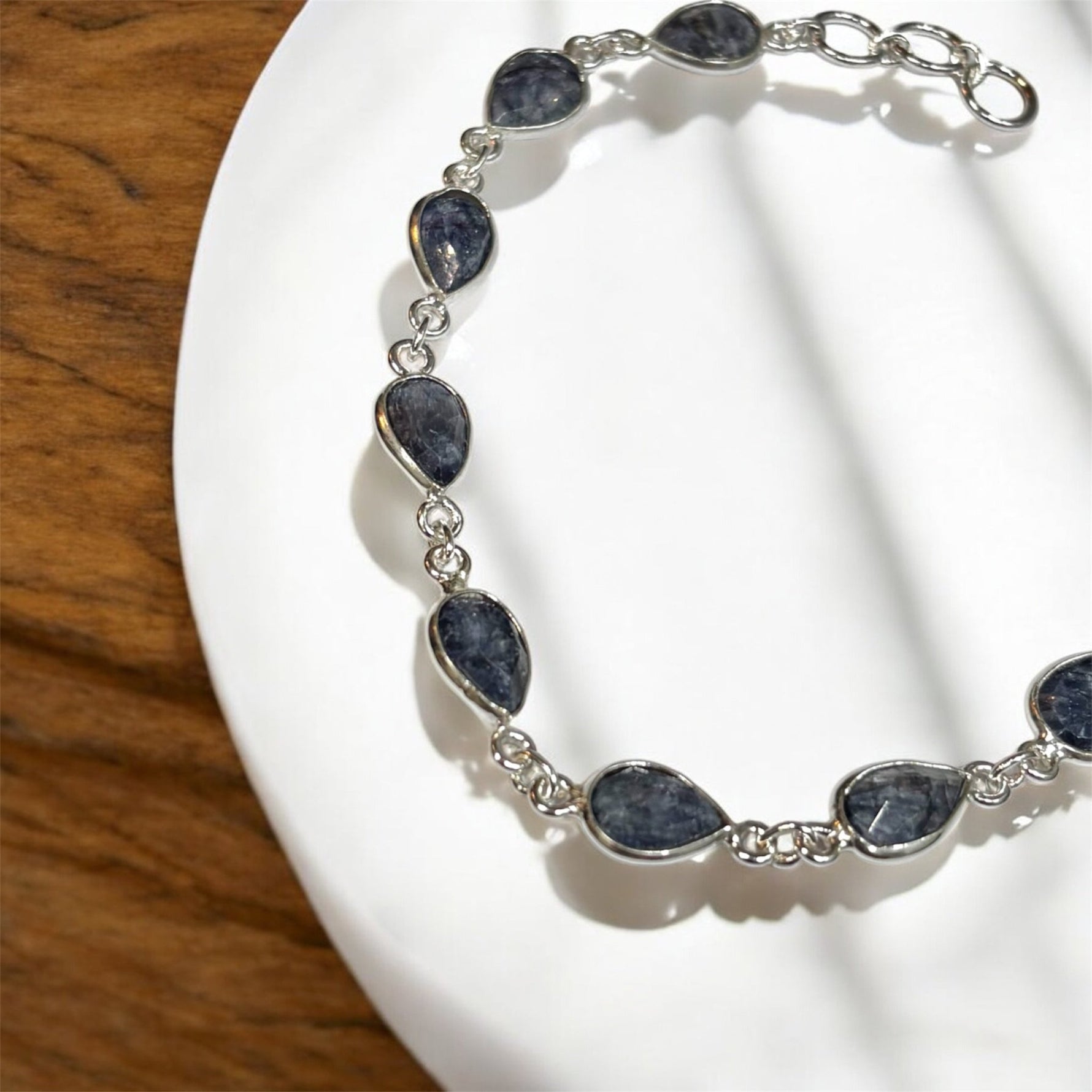 Bracciale con pietre in argento 925 - SIddharta