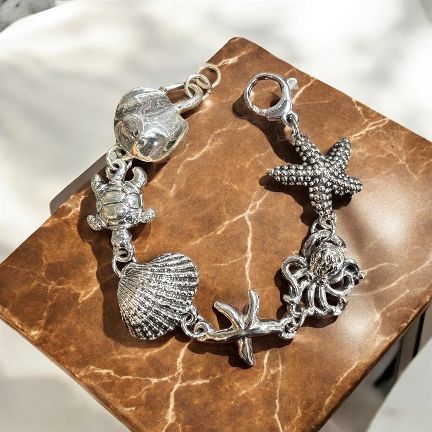 Bracciale Mare in argento 925 - SIddharta