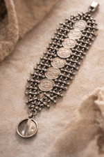 Bracciale monete argento 925 - SIddharta