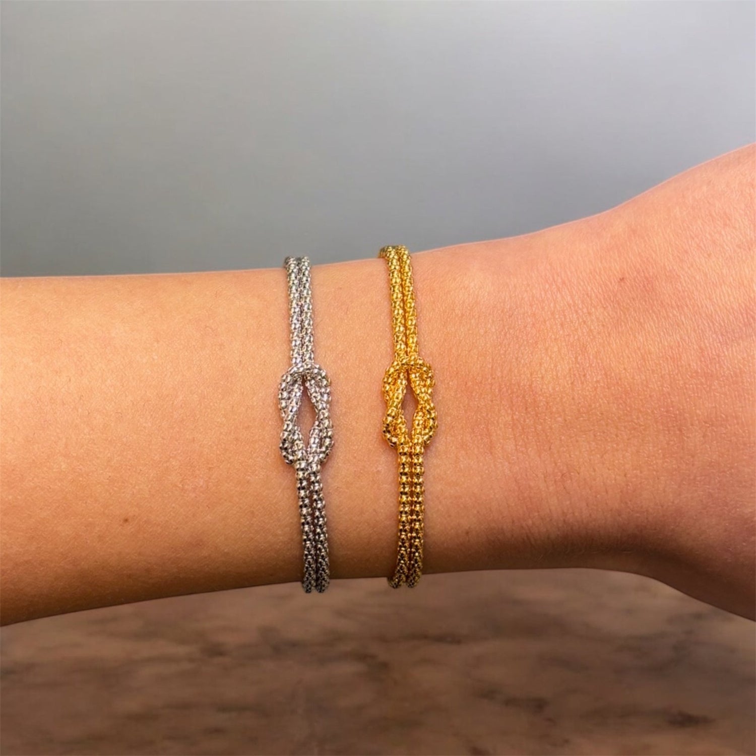 Bracciale nodo in argento 935 - SIddharta