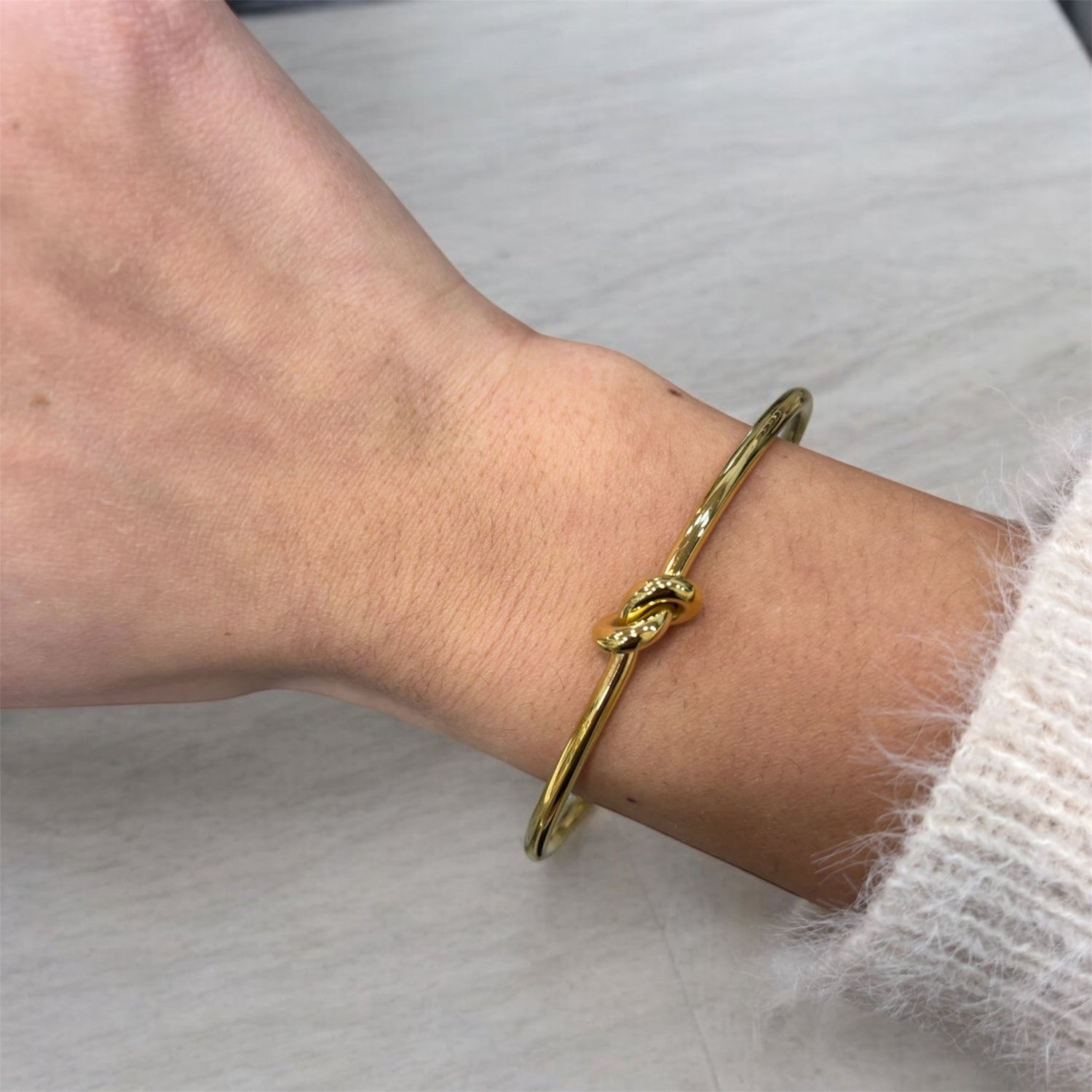 Bracciale nodo oro in acciaio inossidabile - SIddharta