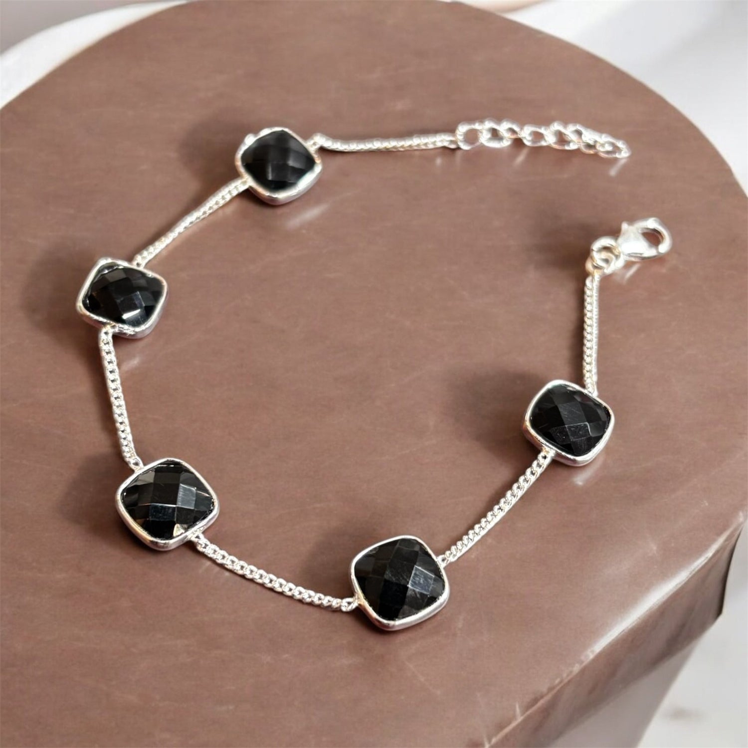 Bracciale onice in argento 925 - SIddharta