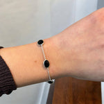 Bracciale onice in argento 925 - SIddharta