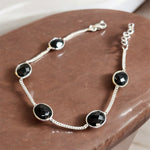 Bracciale onice in argento 925 - SIddharta