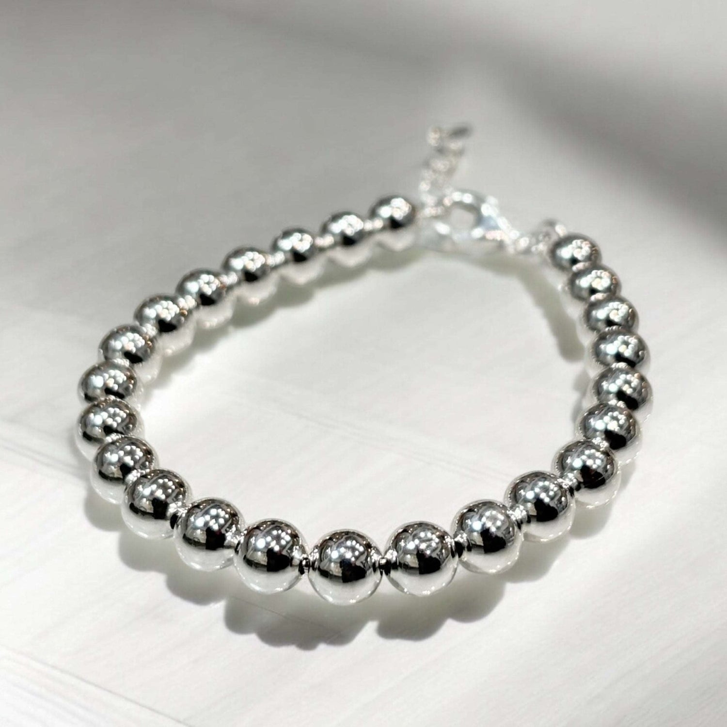 Bracciale pallina L in argento 925 - SIddharta