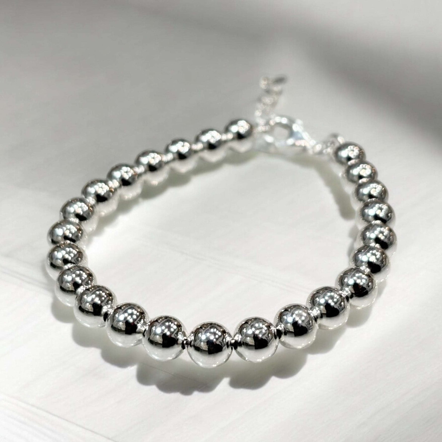 Bracciale pallina L in argento 925 - SIddharta