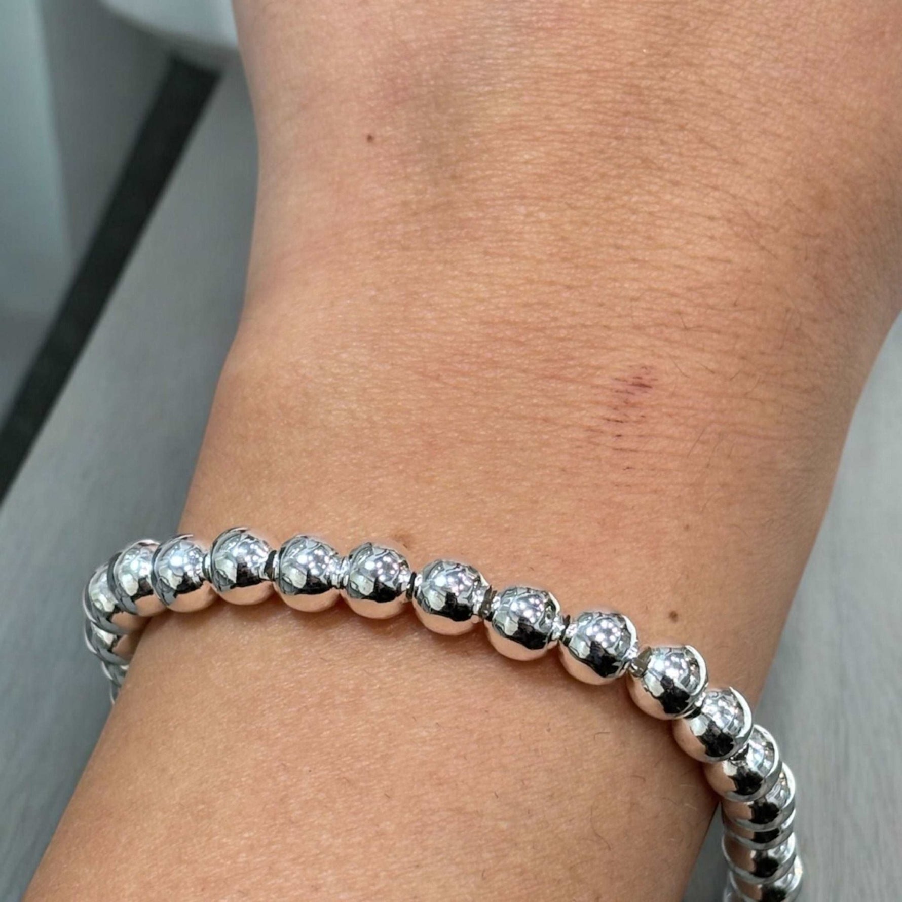 Bracciale pallina M in argento 925 - SIddharta