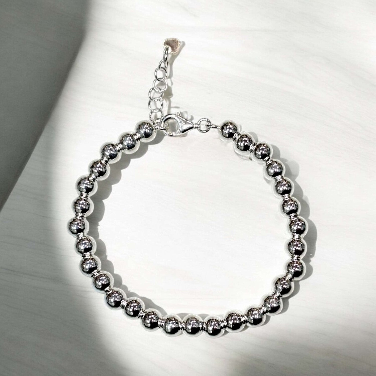 Bracciale pallina M in argento 925 - SIddharta
