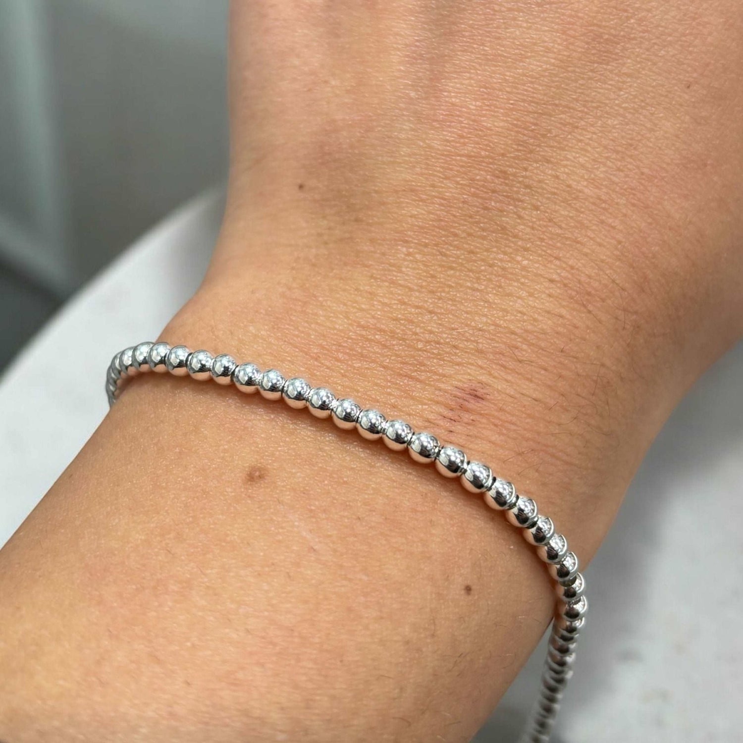 Bracciale pallina xxs in argento 925 - SIddharta