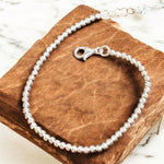 Bracciale palline sfaccettate XS argento 925 - SIddharta