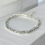 Bracciale pepite in argento 925 - SIddharta