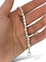 Bracciale pepite ovali argento 925 - SIddharta