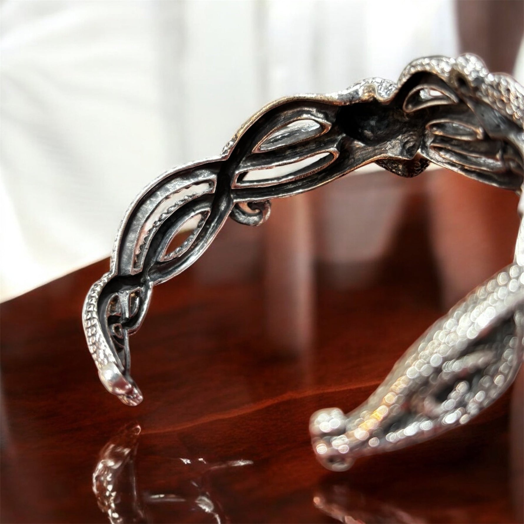 Bracciale Polipo rigido in argento 925 - SIddharta