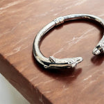 Bracciale rigido delfini in argento 925 - SIddharta