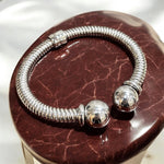 Bracciale rigido in argento 925 - SIddharta