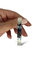 Bracciale rigido martellato argento 925 - SIddharta
