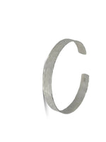 Bracciale rigido martellato argento 925 - SIddharta