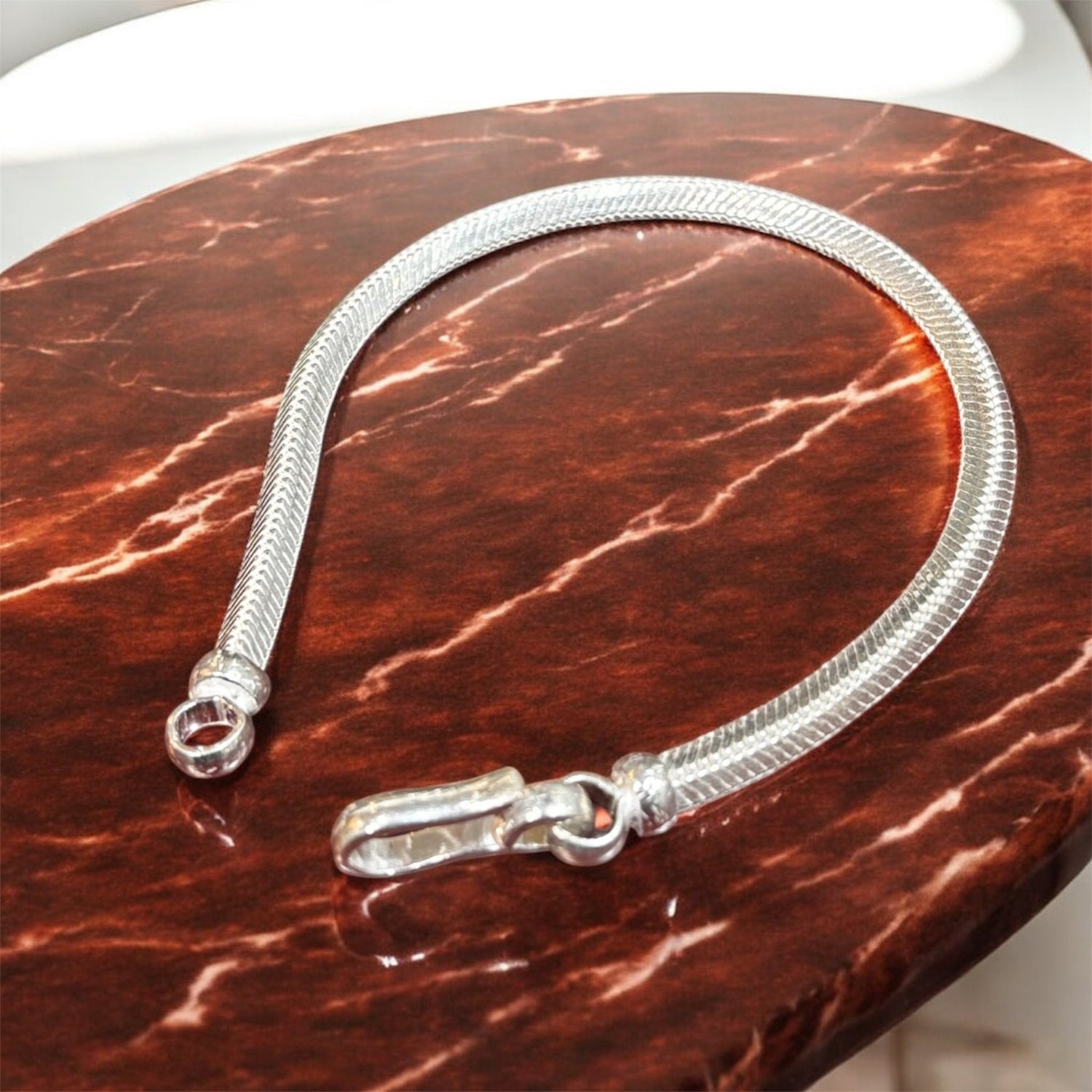 Bracciale snake triangolare in argento 925 - SIddharta