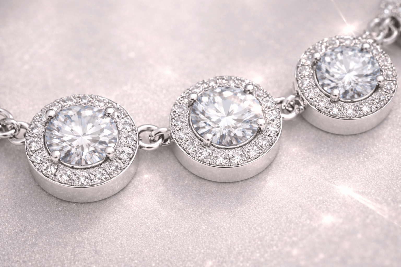 Bracciale Tennis Angelic in Acciaio con Zirconi Luminosi – Regolabile - SIddharta