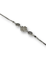 Bracciale zirconi portafortuna argento 925 - SIddharta