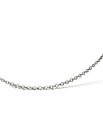 Catenina argento maglia a catena circolare - SIddharta