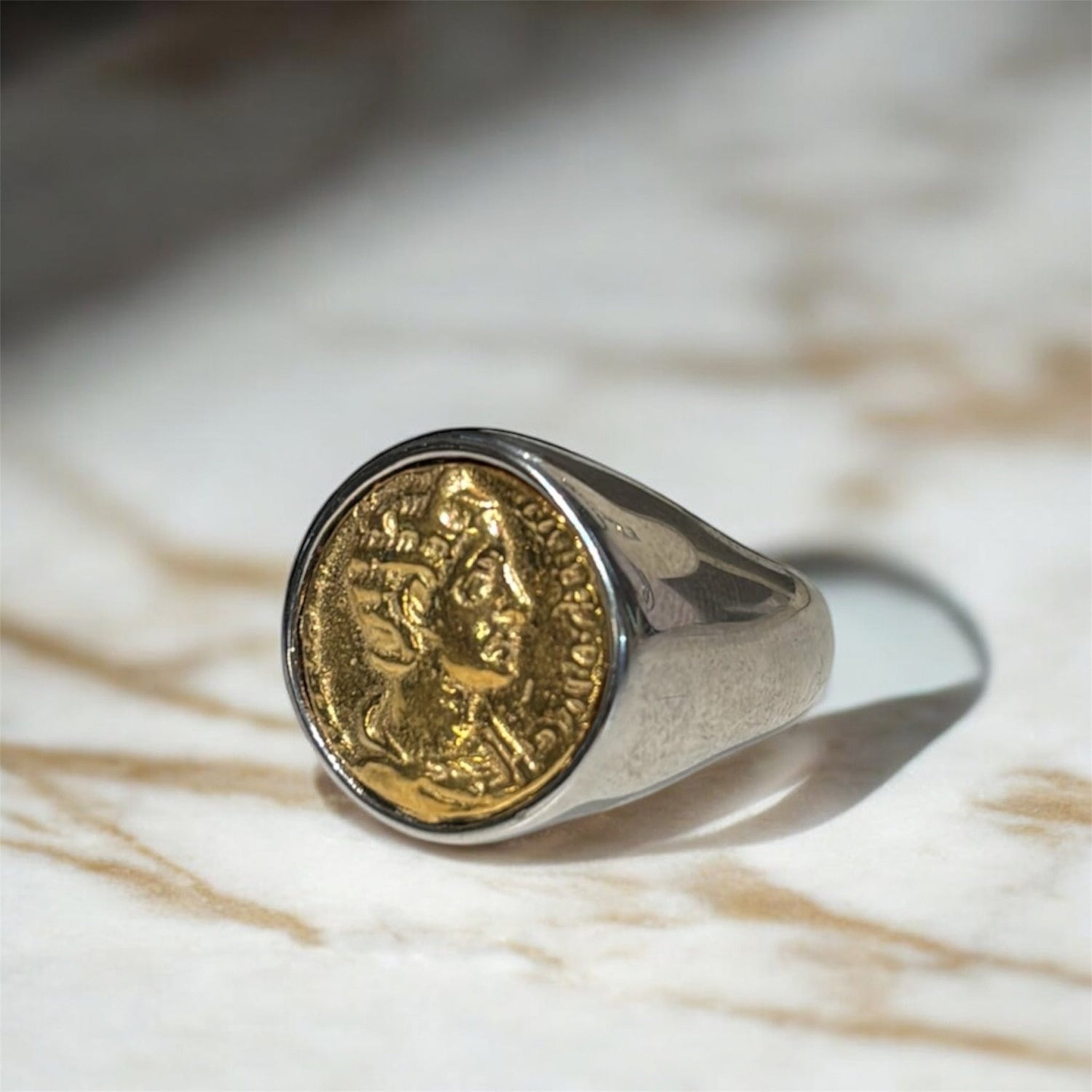 Chevalier moneta oro in argento 925 - SIddharta