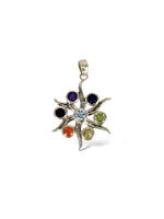 Ciondolo 7 chakra argento 925 - SIddharta