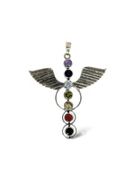 Ciondolo 7 chakra argento 925 - SIddharta