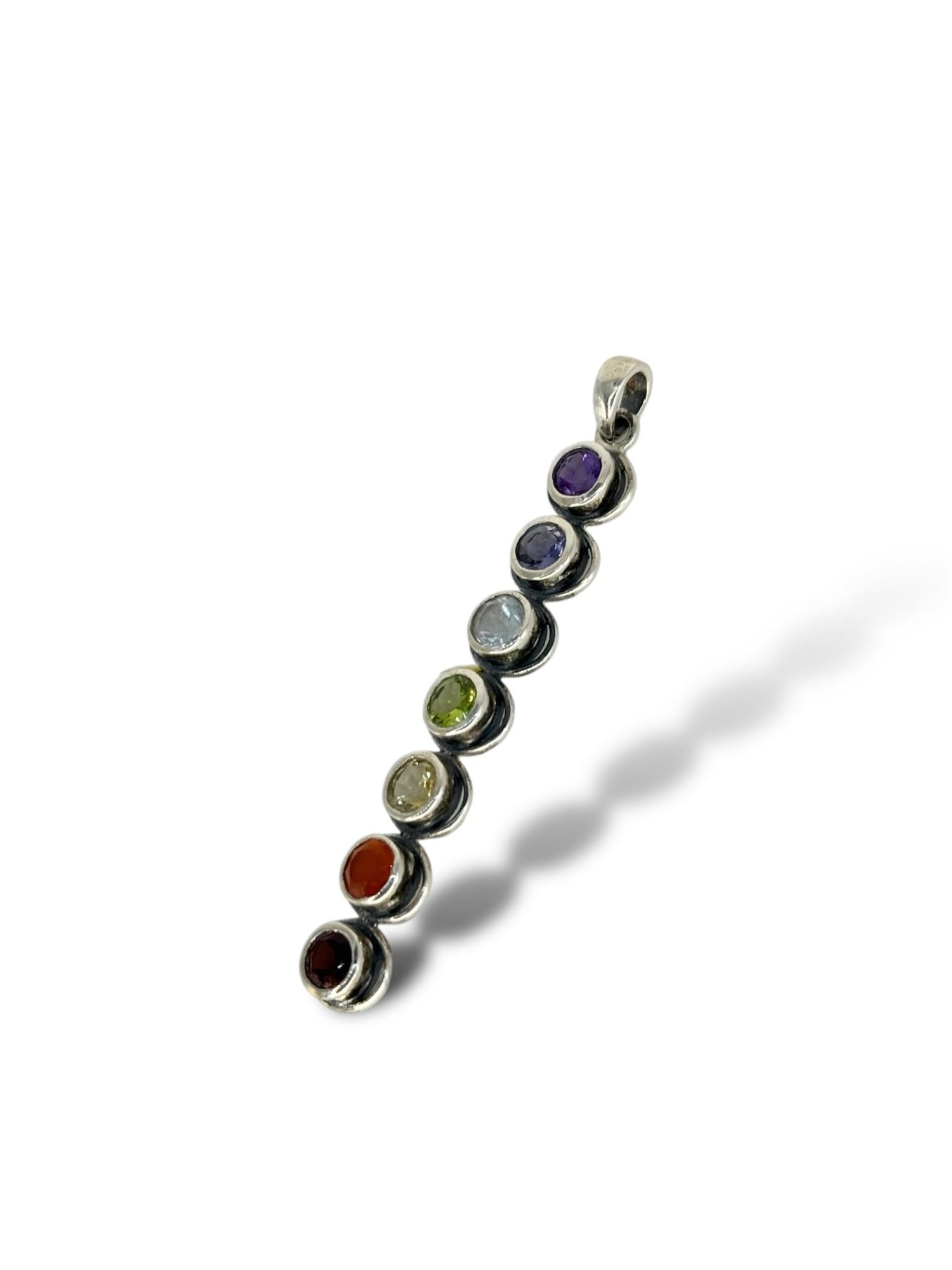 Ciondolo 7 chakra argento 925 - SIddharta