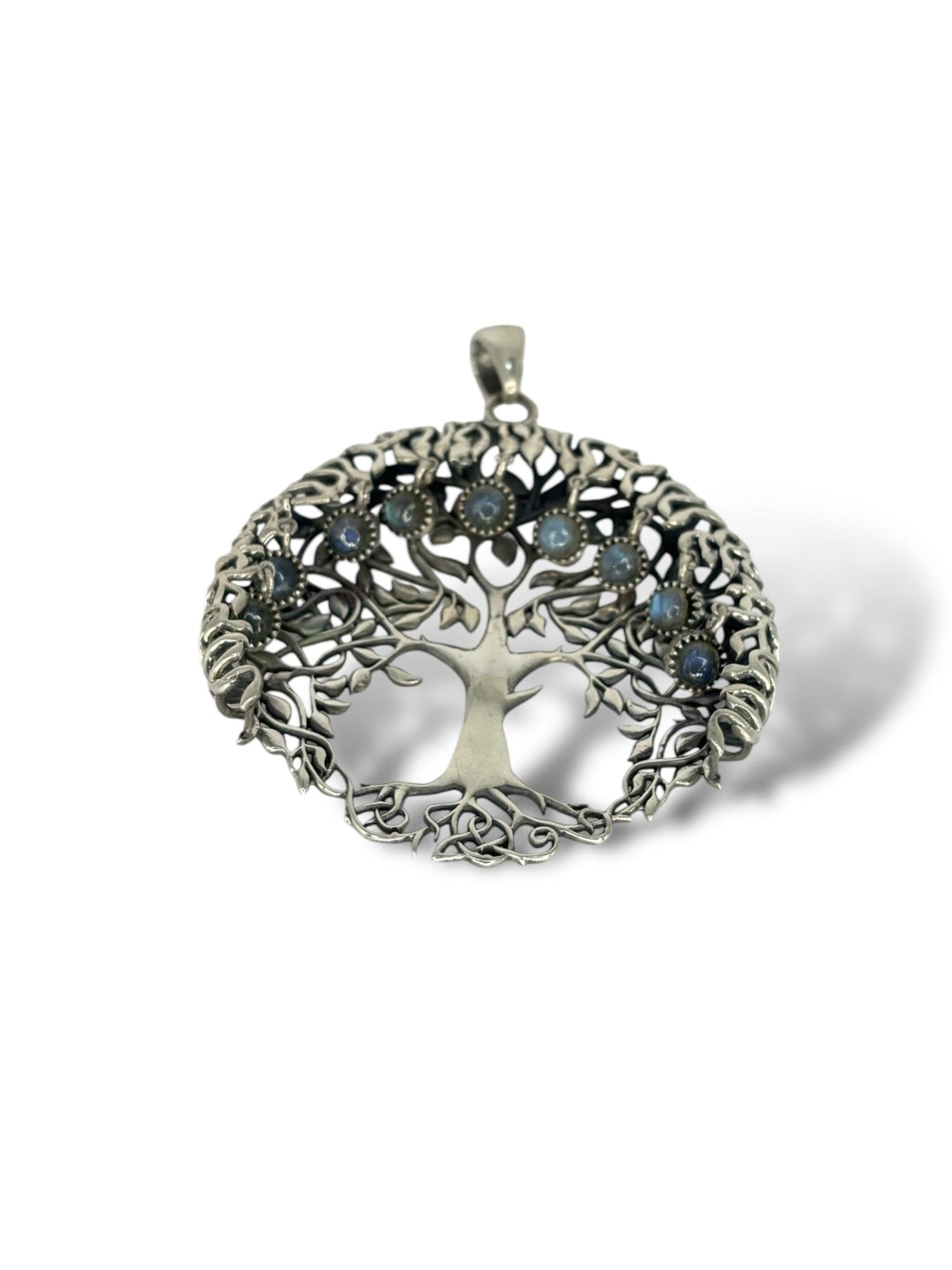 Ciondolo albero della vita con Labradorite argento 925 - SIddharta