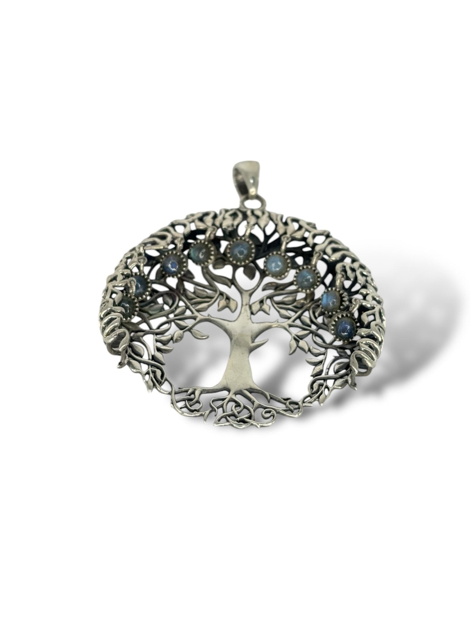 Ciondolo albero della vita con Labradorite argento 925 - SIddharta