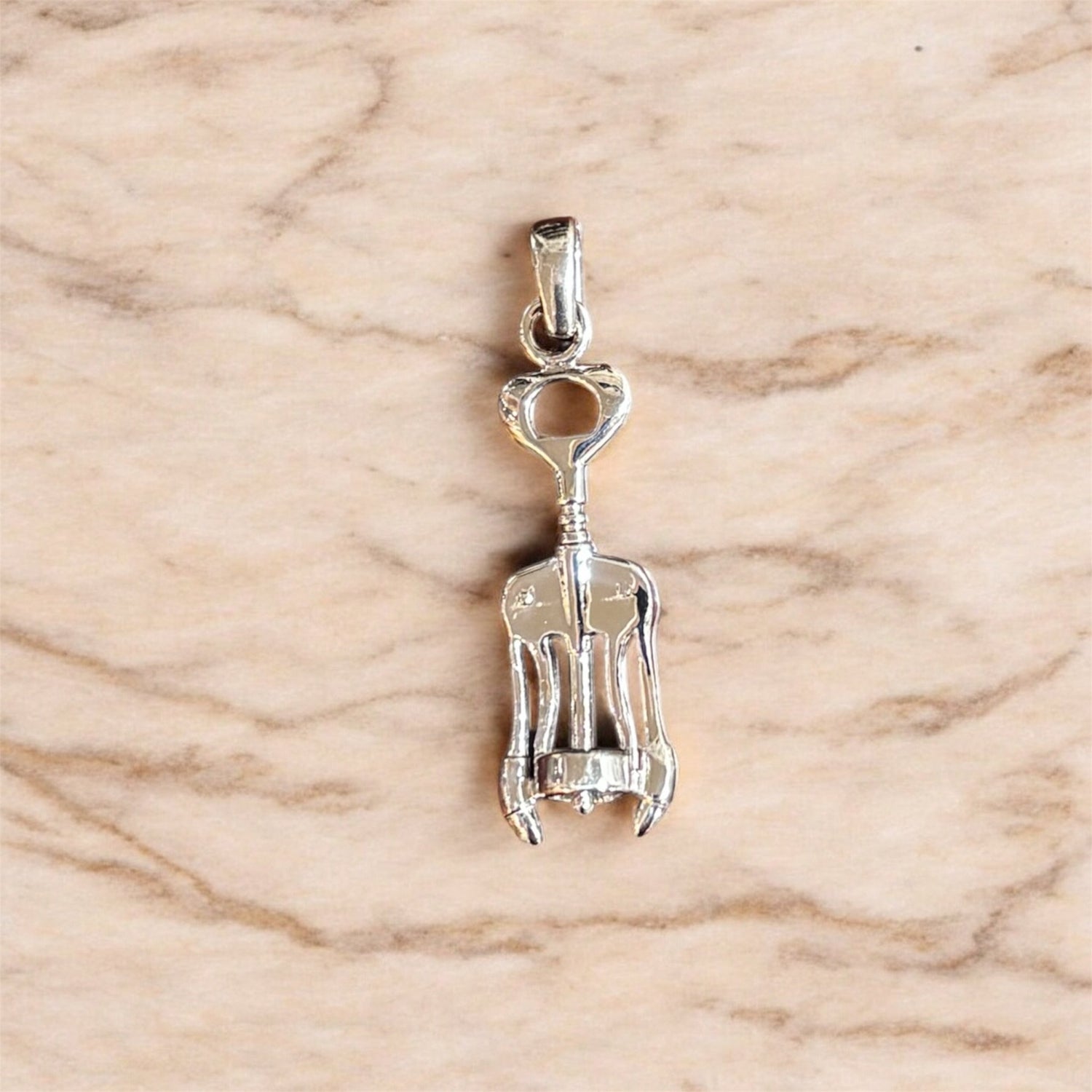 Ciondolo apri bottiglia in argento 925 - SIddharta