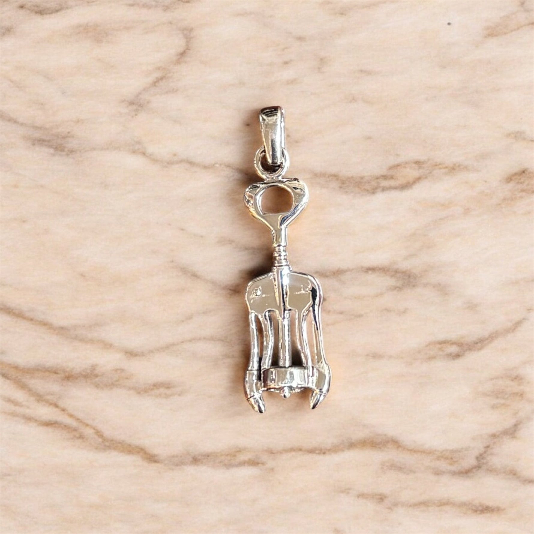 Ciondolo apri bottiglia in argento 925 - SIddharta