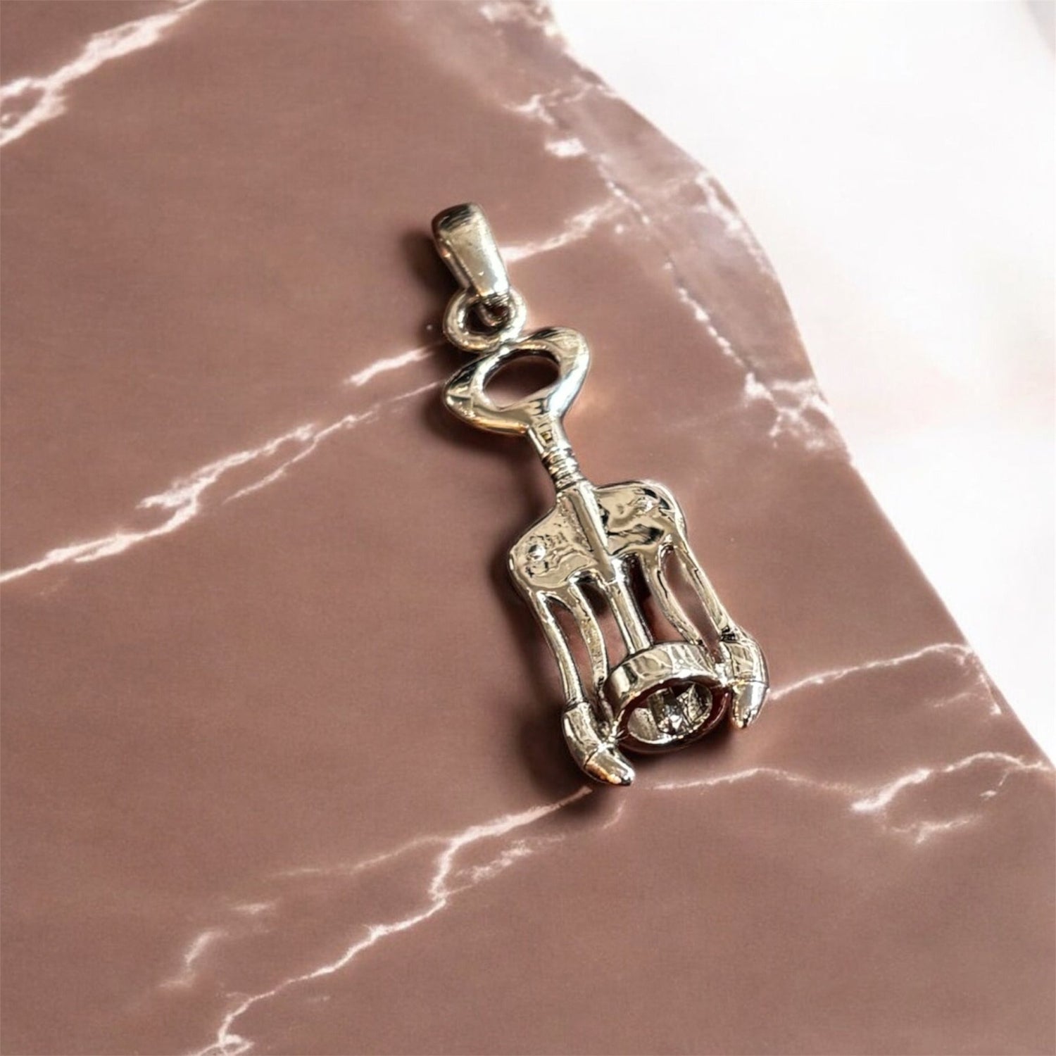 Ciondolo apri bottiglia in argento 925 - SIddharta
