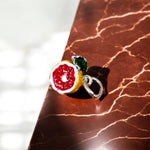 Ciondolo arancia in argento 925 - SIddharta