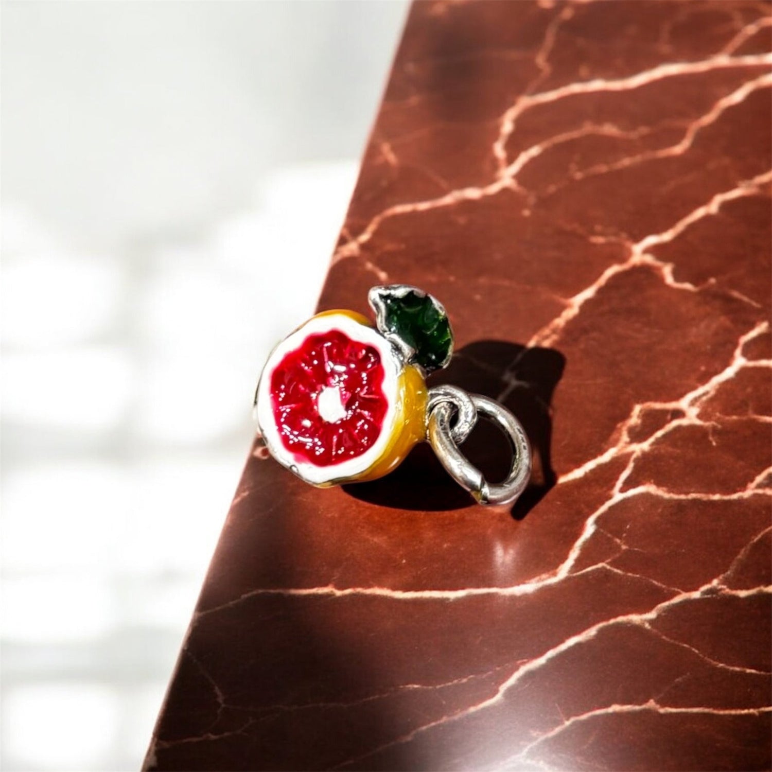 Ciondolo arancia in argento 925 - SIddharta