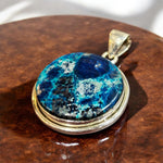 Ciondolo Azzurrite in argento 925 - SIddharta