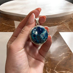 Ciondolo Azzurrite in argento 925 - SIddharta