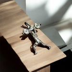 Ciondolo bodybuilder in argento 925 - SIddharta