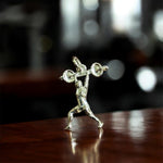 Ciondolo bodybuilder in argento 925 - SIddharta