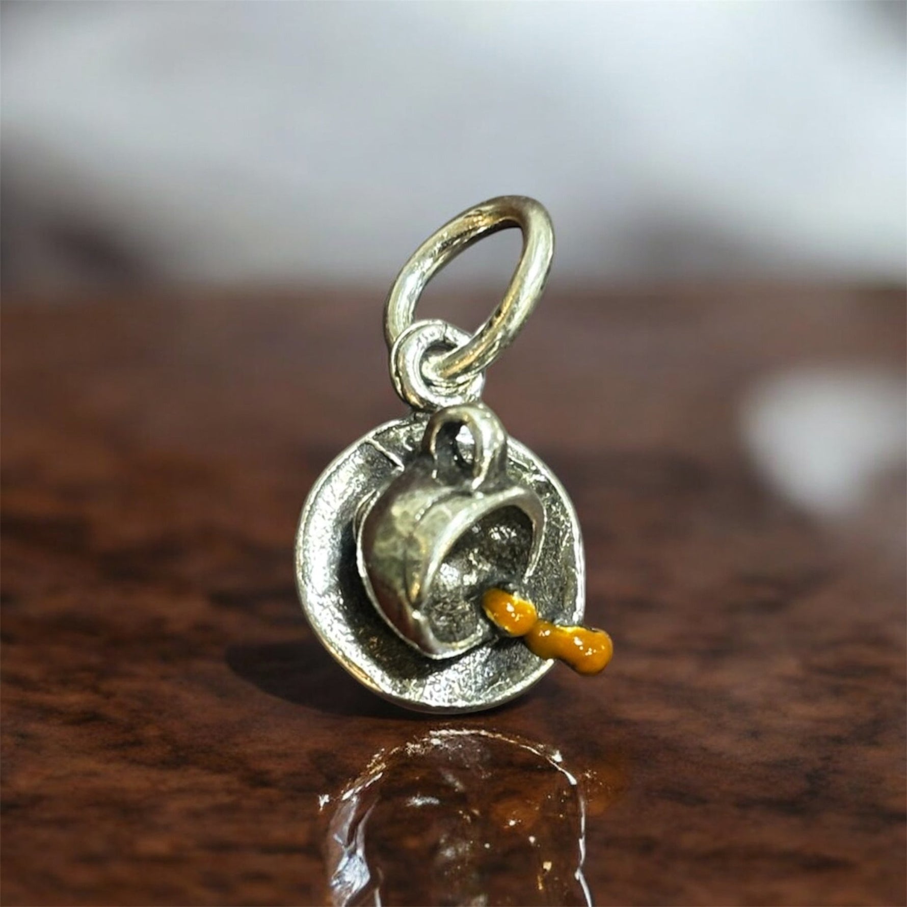 Ciondolo Caffè in argento 925 - SIddharta