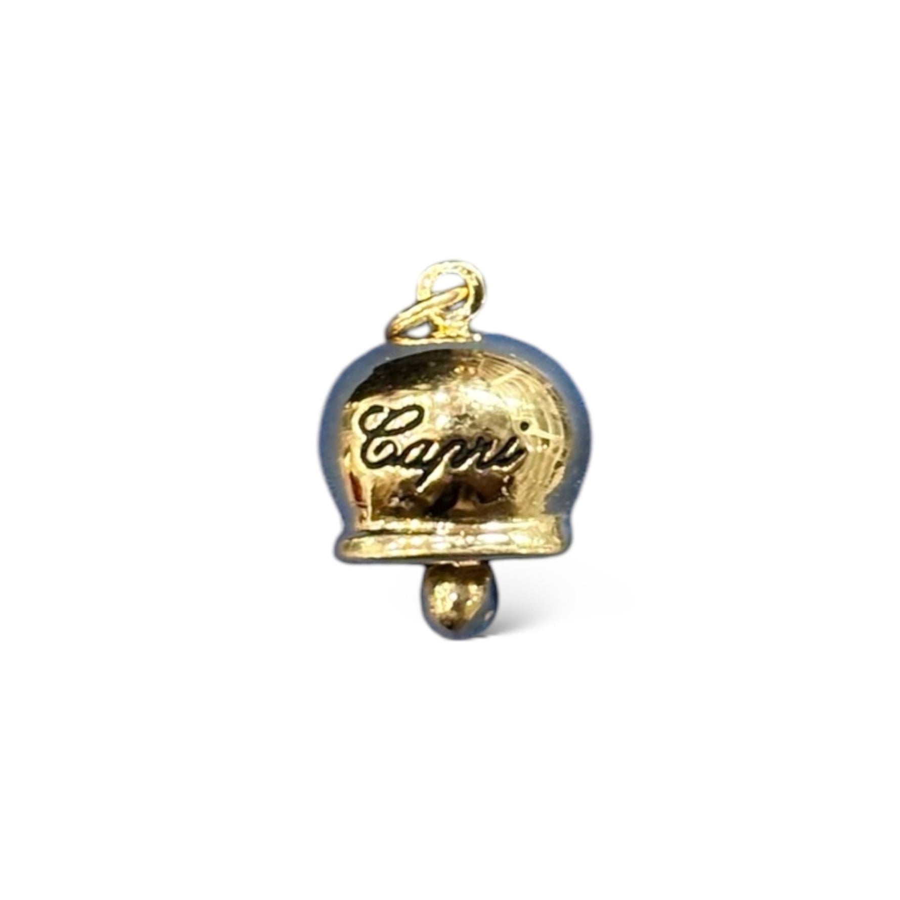 Ciondolo Campanella Capri oro in argento 925 - SIddharta