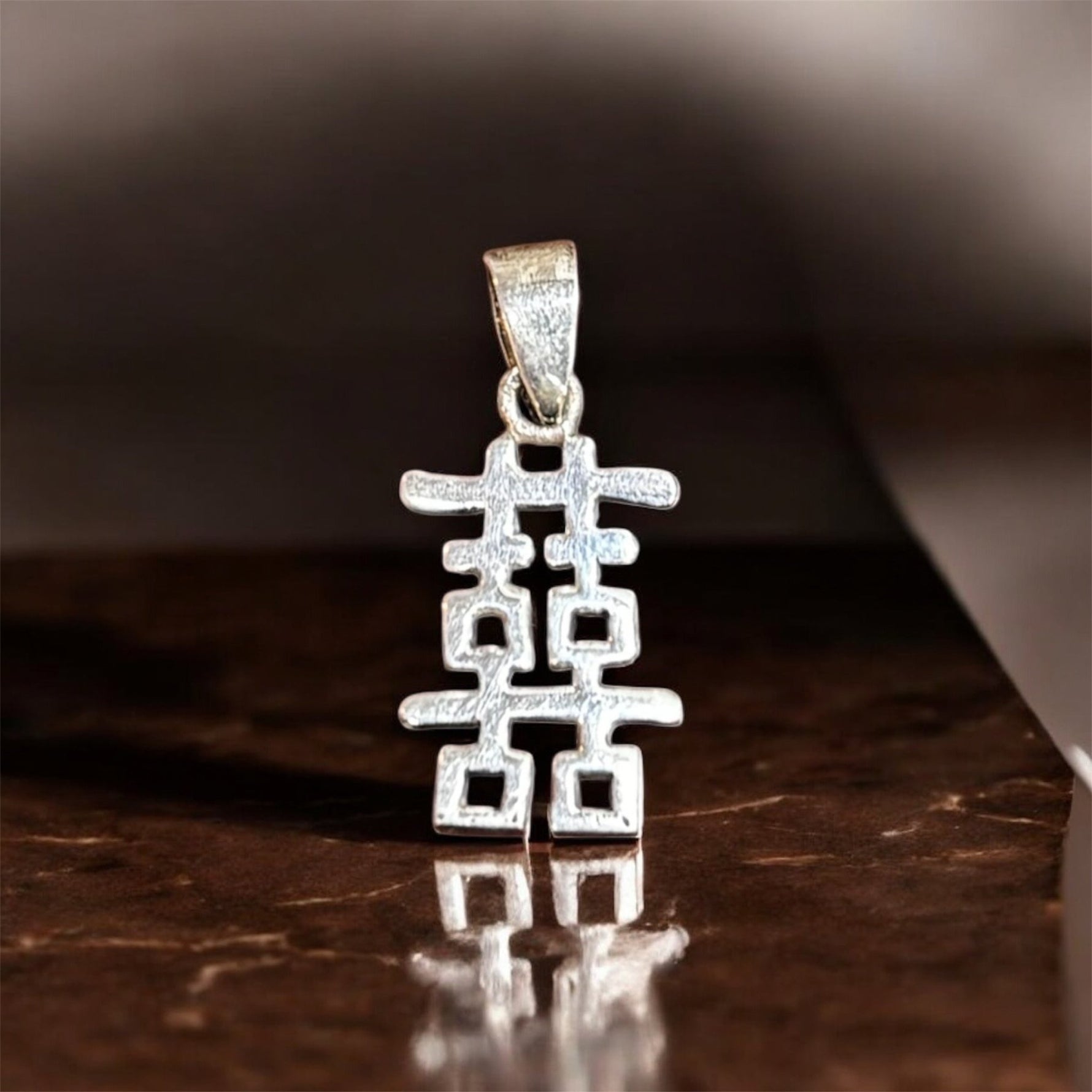Ciondolo doppia felicità in argento 925 - SIddharta