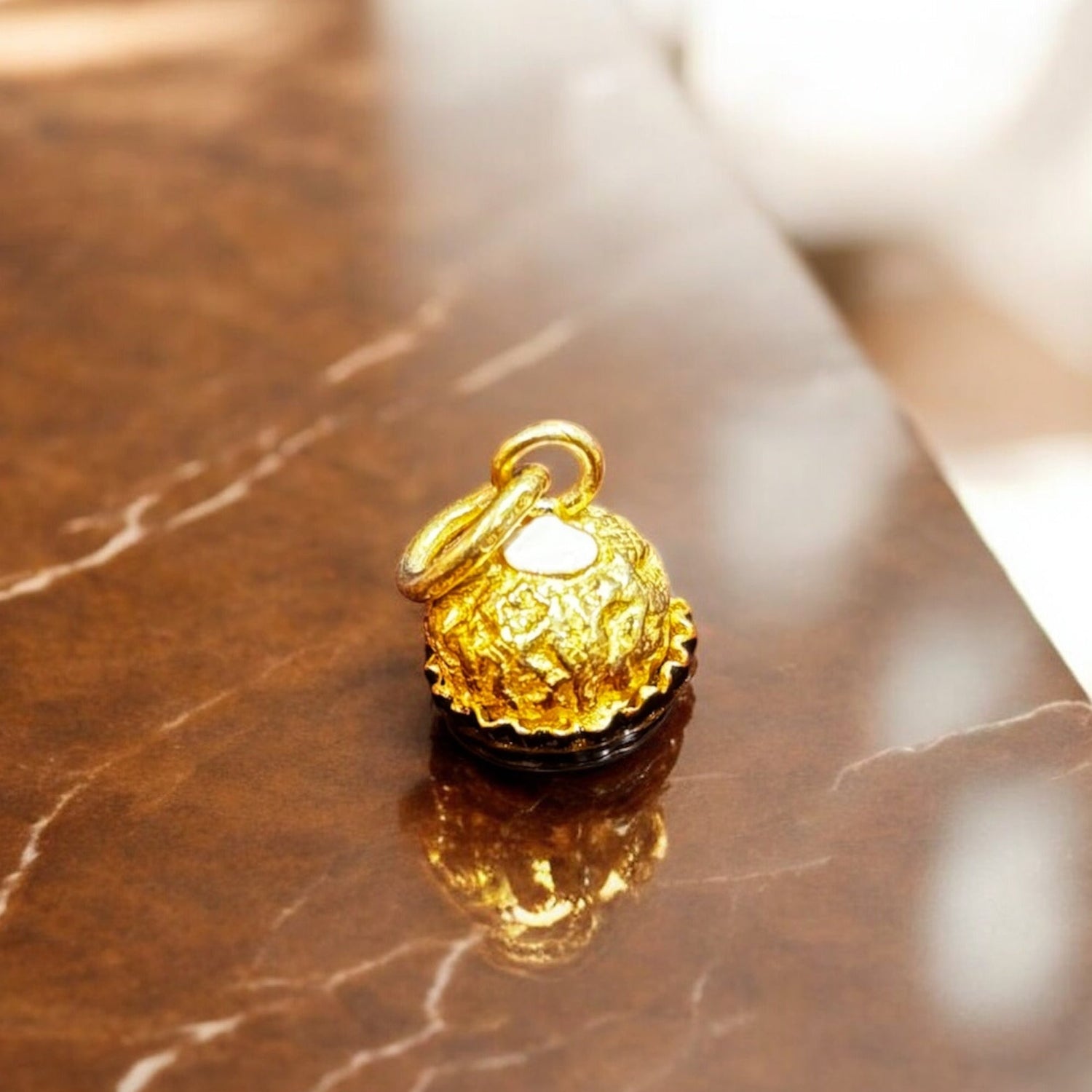 Ciondolo Ferrero rocher in argento 925 - SIddharta
