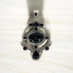 Ciondolo Granato in argento 925 - SIddharta