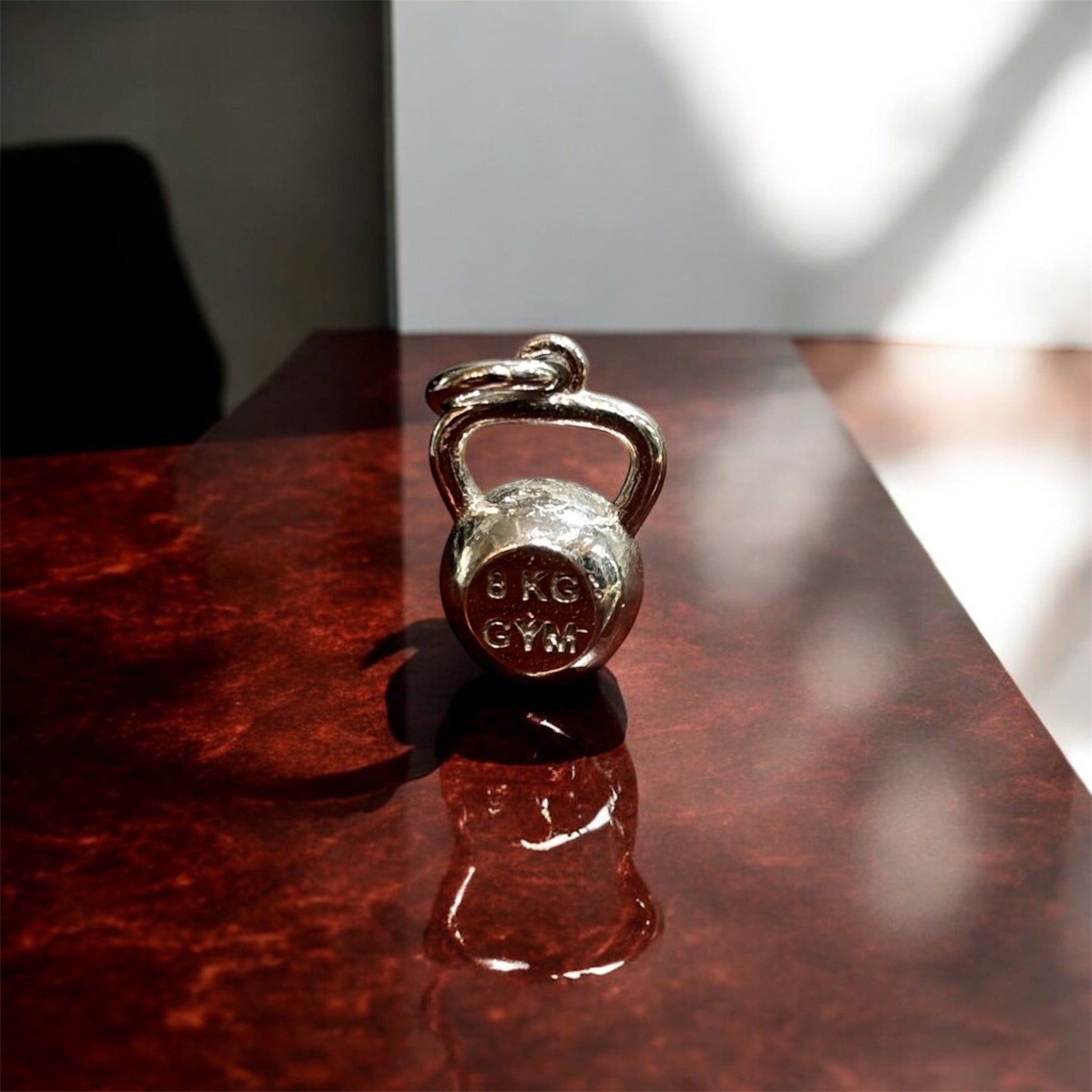 Ciondolo kettlbell in argento 925 - SIddharta