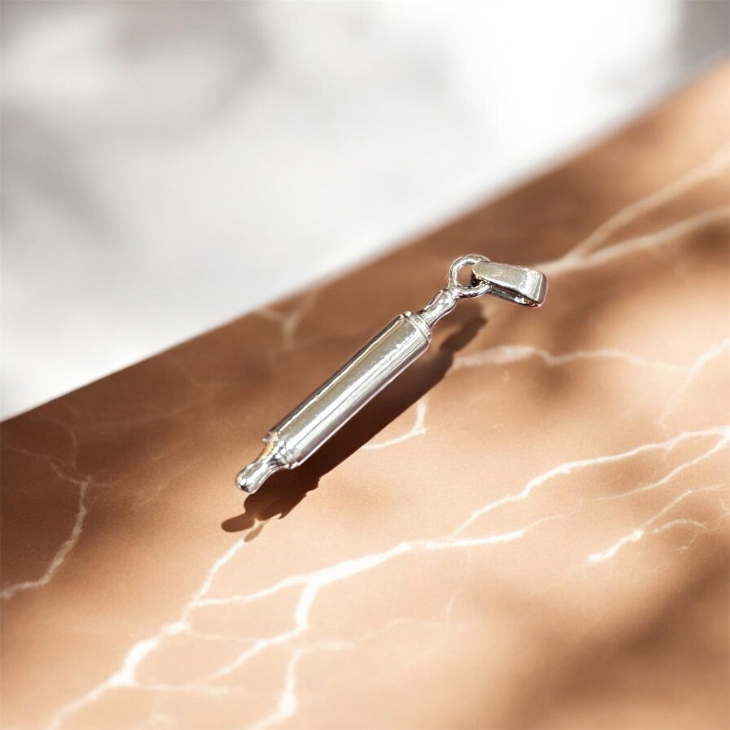 Ciondolo matterello in argento 925 - SIddharta