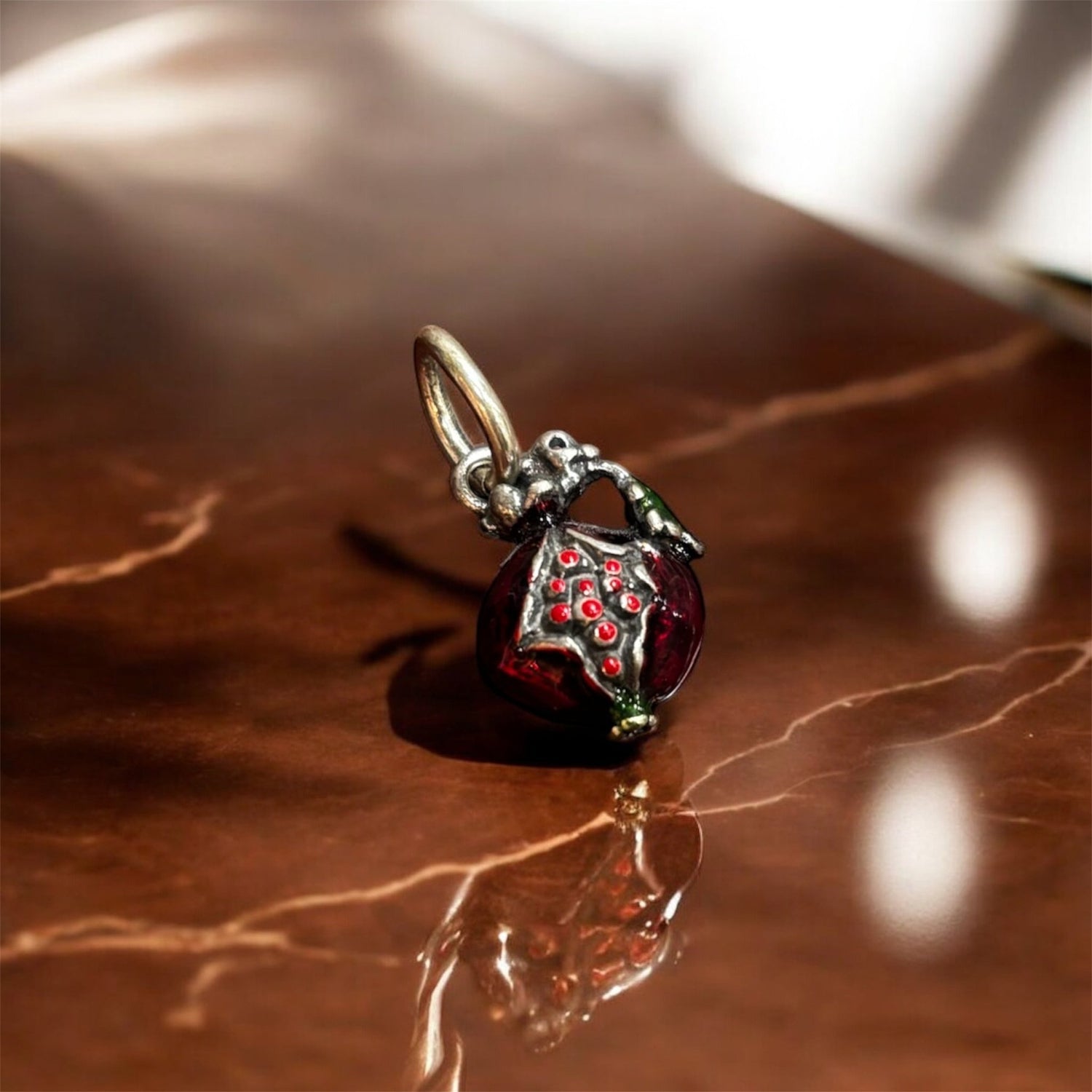 Ciondolo melograno in argento 925 - SIddharta