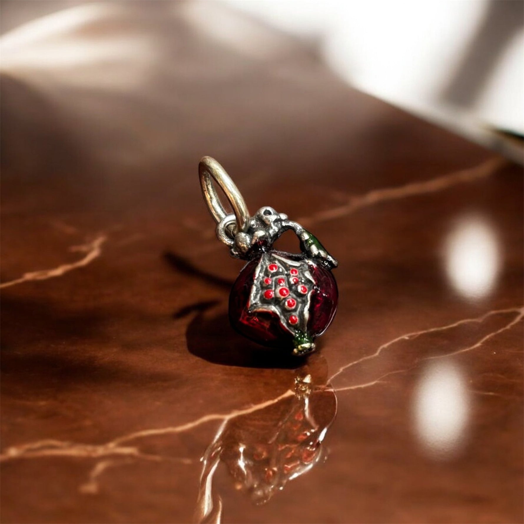 Ciondolo melograno in argento 925 - SIddharta